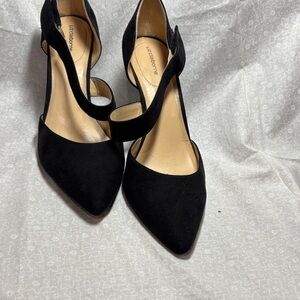 Liz Claiborne Black Heels Dress Shoes 7.5m